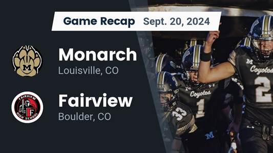 Football Recap: Fairview Piles Up the Points Against Monarch