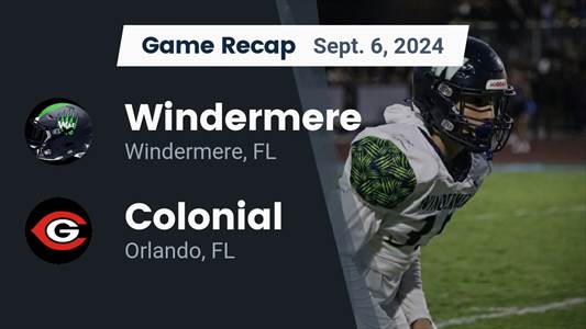 Football Recap: Windermere Piles Up the Points Against Universit