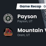 Football Game Recap: Mountain View Bruins vs. Payson Lions