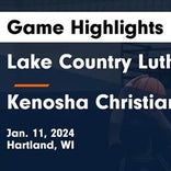 Basketball Game Recap: Kenosha Christian Life Eagles vs. Brookfield Academy Blue Knights
