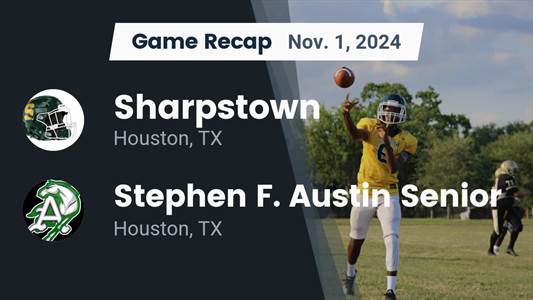 Football Recap: Sharpstown Takes a Loss