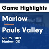 Basketball Game Recap: Pauls Valley Panthers vs. Marlow Outlaws