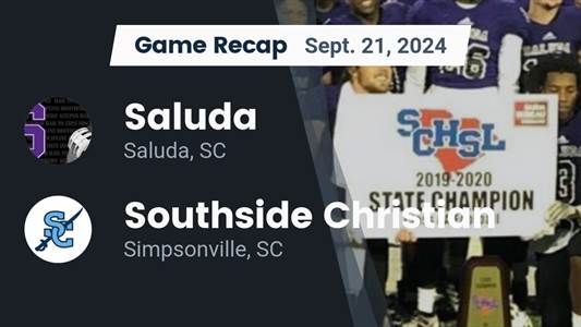 Football Recap: Saluda Continues Home Dominance  on Friday