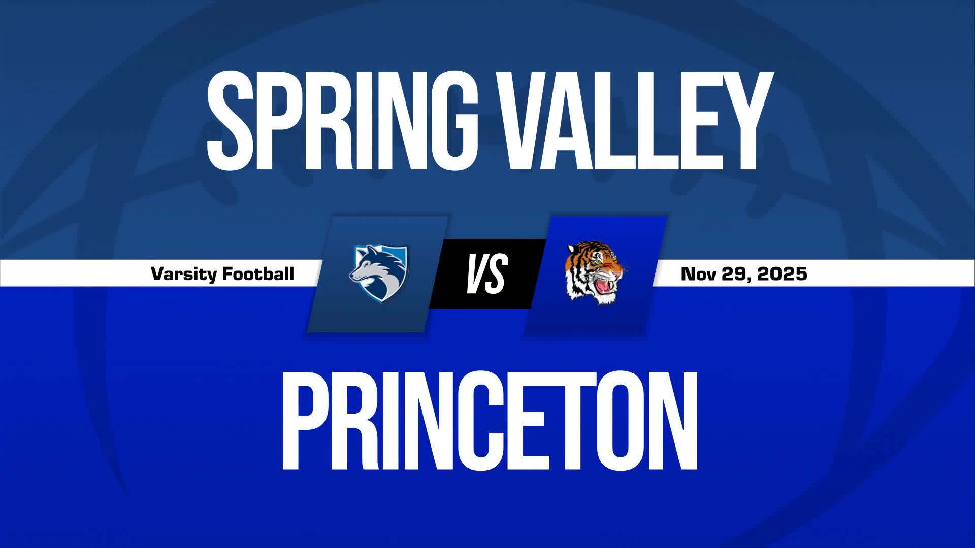 Football Recap: Princeton Finds Playoff Glory Versus Spring Valley + How To Watch