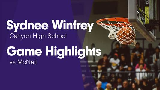 Sydnee Winfrey Game Report: vs West Plains