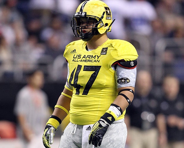 Vanderdoes finished with a sack at the Army All-American Game.