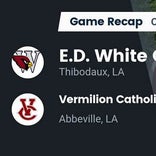 Football Game Preview: E.D. White vs. Vandebilt Catholic