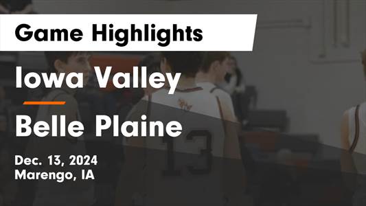 Basketball Recap: Iowa Valley Turns Things Around After  Road Lo