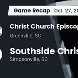 Football Game Recap: Southside Christian Sabres vs. Christ Church Episcopal Cavaliers