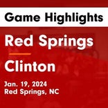 Red Springs comes up short despite  Monica Washington's strong performance