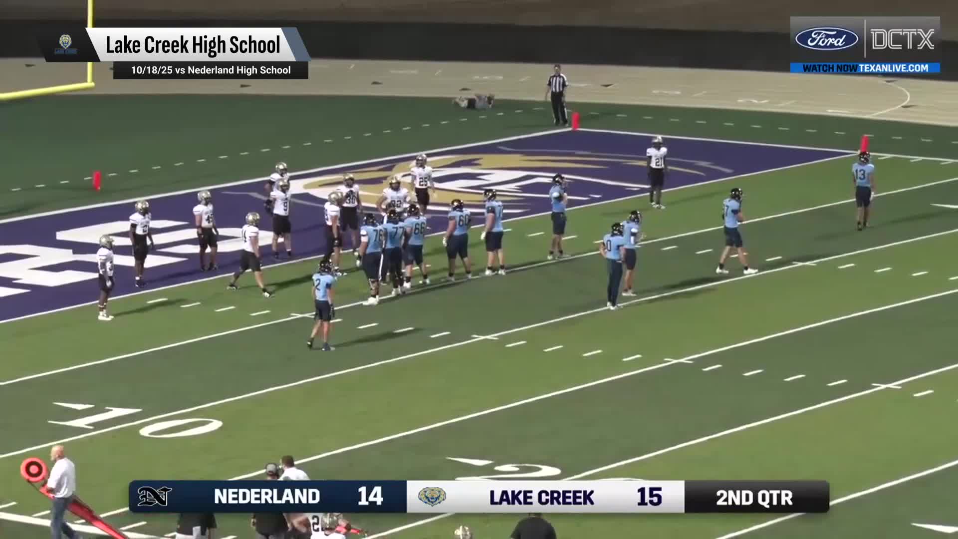 Football Recap: Lake Creek Extends Home Winning Streak to Three + How To Watch