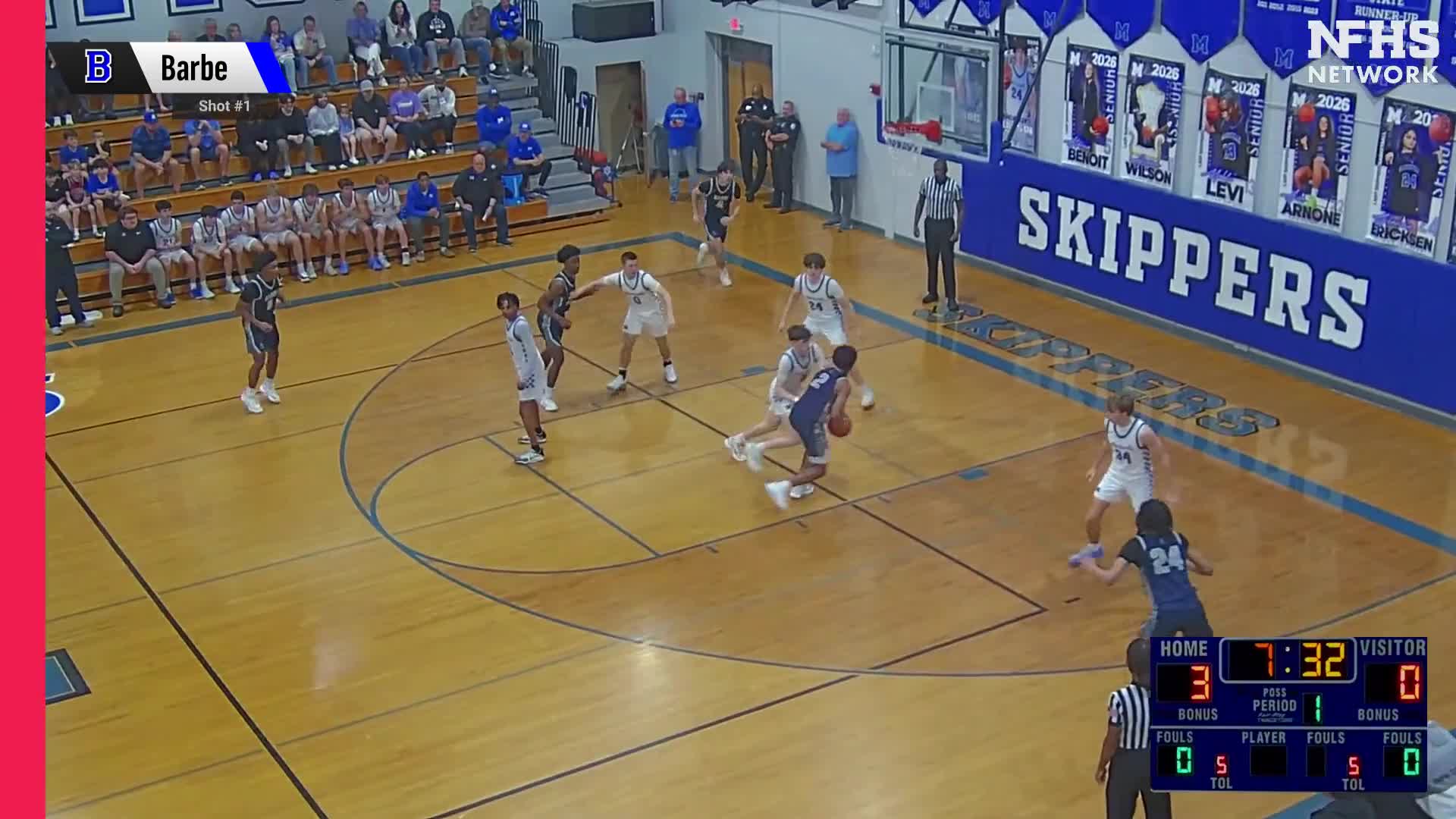 Basketball Recap: Barbe Gets the Win + How To Watch