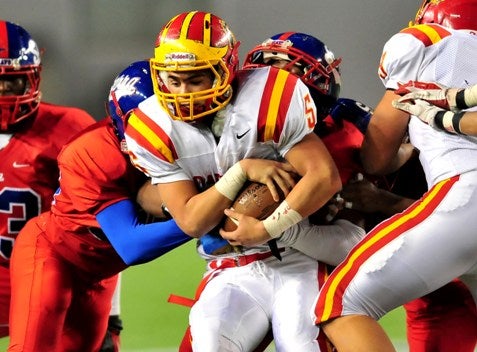 Marcus Northcutt scored one of Oakdale's touchdowns and led the team in rushing.