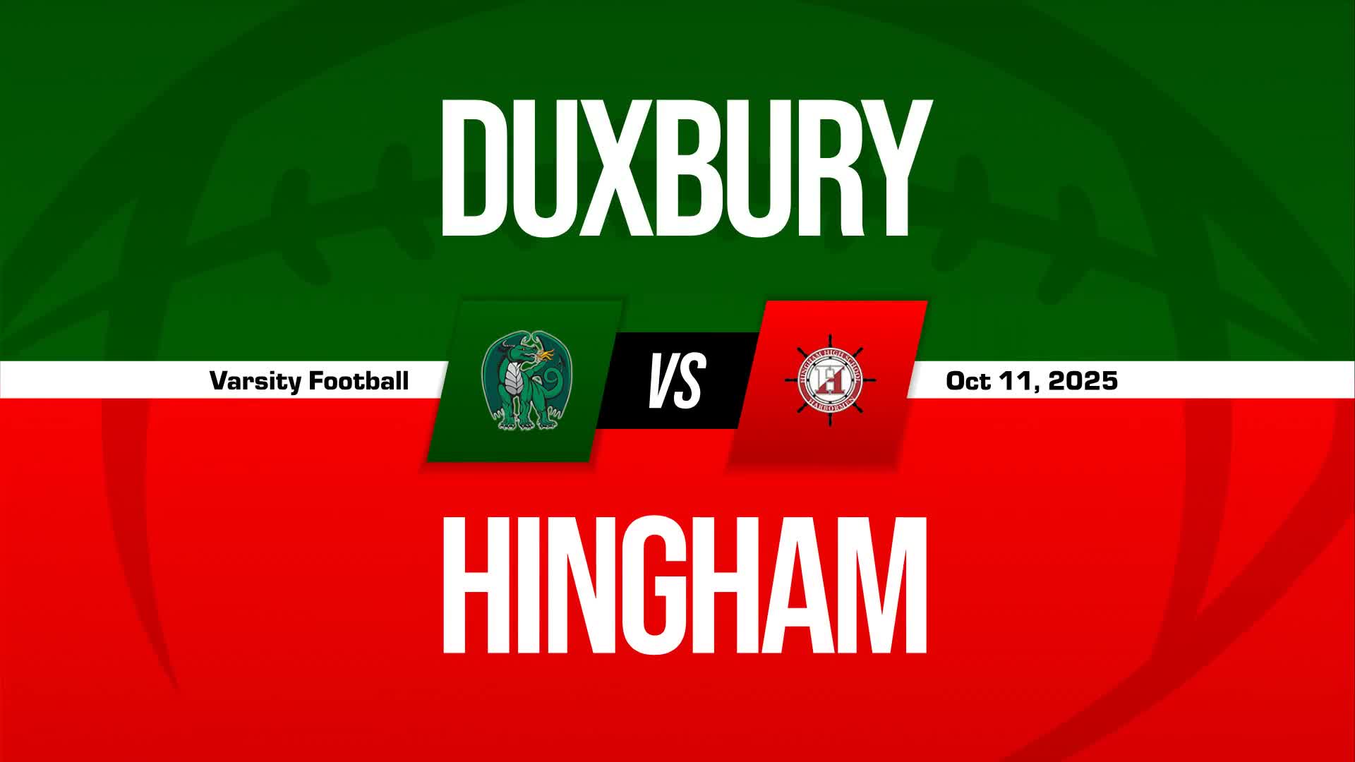 Football Recap: Duxbury Takes Down Burlington in a Playoff Battle