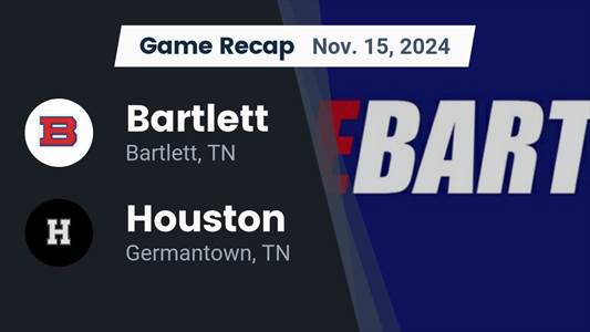 Football Recap: Bartlett Falls Short of Houston in the Playoffs