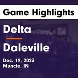 Daleville piles up the points against Indiana Math & Science Academy North