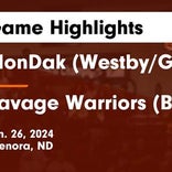 Basketball Game Preview: MonDak [Westby/Grenora] Mon-Dak Thunder vs. Brockton Warriors