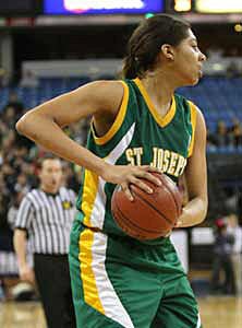 Alyson Beebe is considered one of the
top juniors in the country.