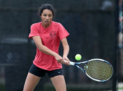 Fairview sophomore Seraphin Castelino is the reigning Class 5A champion at No. 1 singles. The state girls tennis tournaments are exactly a month away on the calendar.