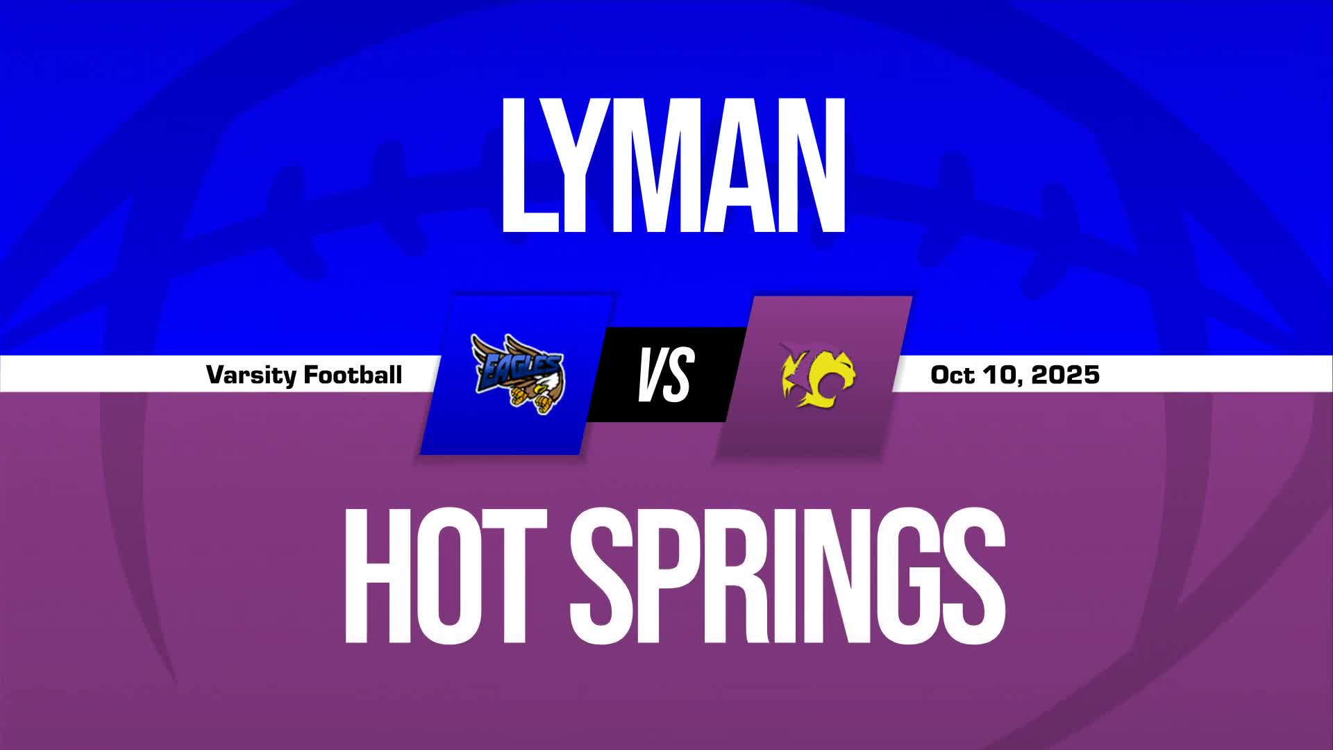 Football Game Preview: Hot Springs County Bobcats vs. Mountain View Buffalos