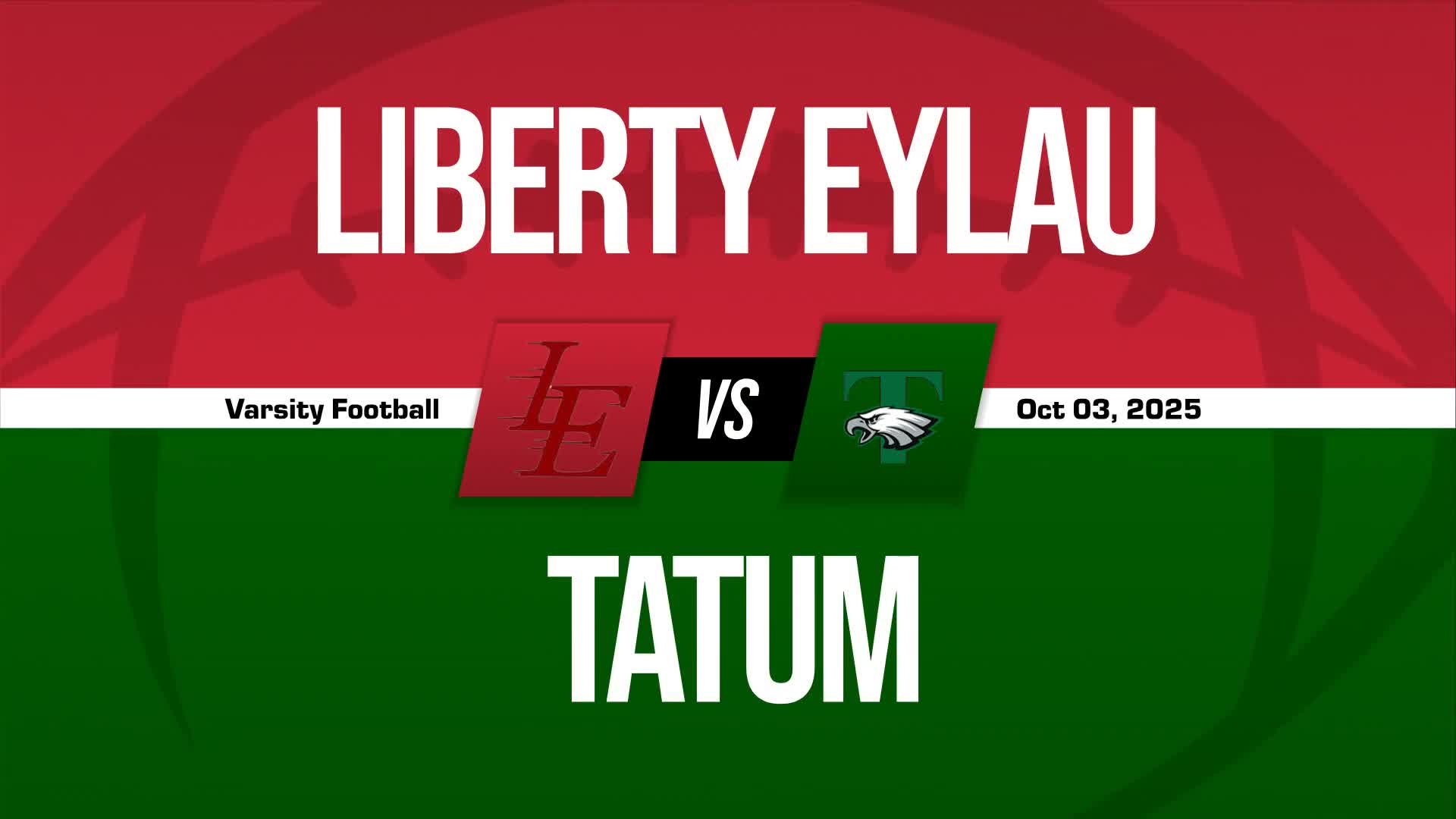 Football Game Preview: Tatum Eagles vs. Atlanta Rabbits + How To Watch