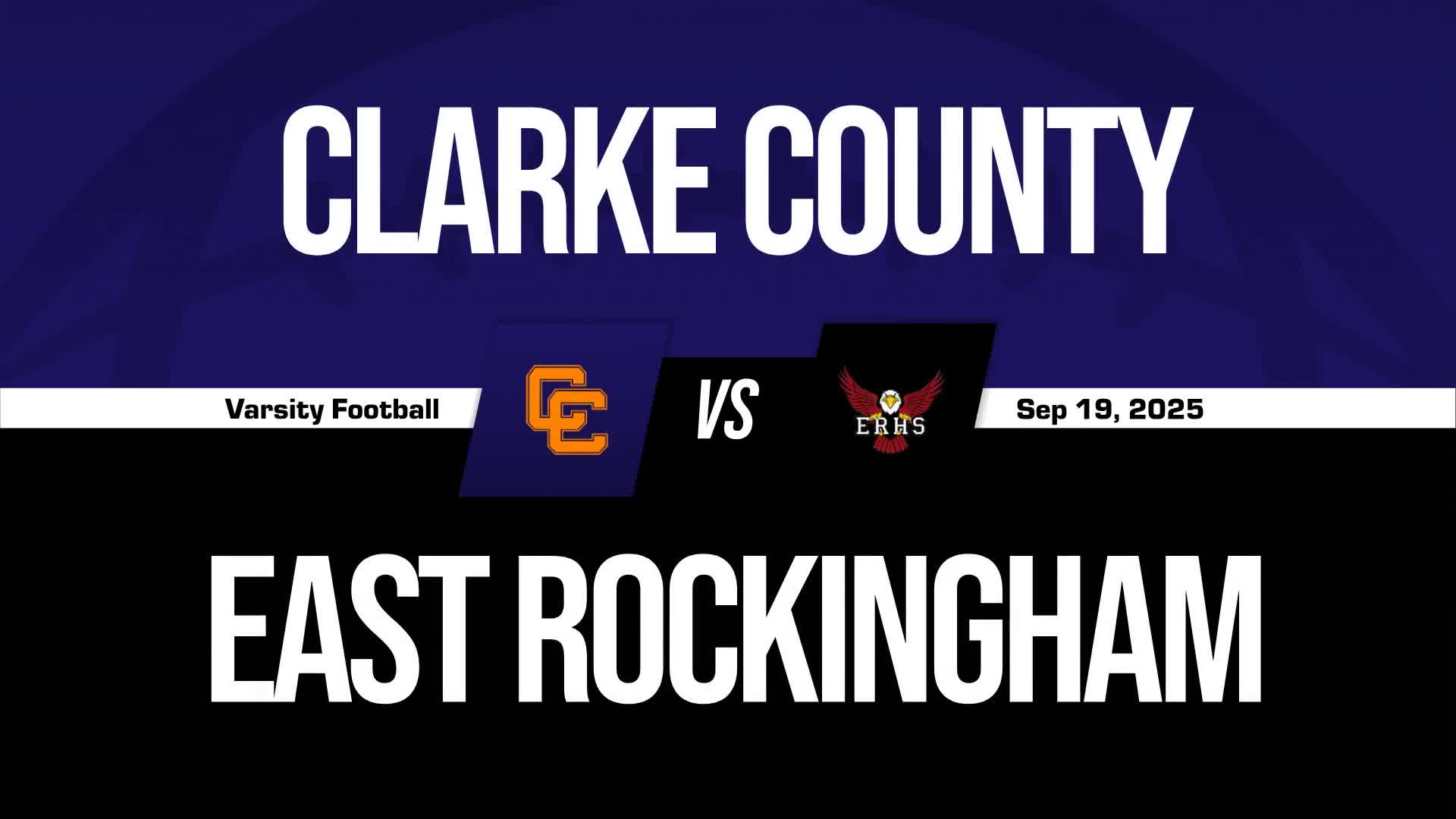 Football Game Recap: Clarke County Eagles vs. Central Woodstock Falcons + How To Watch