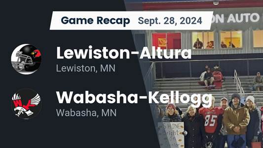 Football Recap: Wabasha-Kellogg Comes Up Short