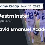 Football Game Preview: Westminster Schools of Augusta Wildcats vs. David Emanuel Academy Eagles