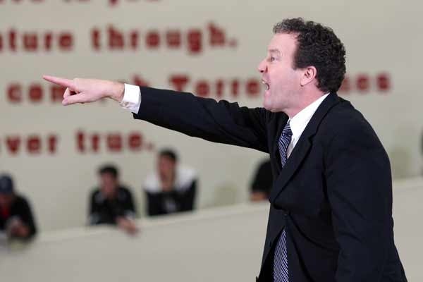 St. Patrick coach Kevin Boyle never sits down or rarely stays quiet, especially when his team plays defense.
