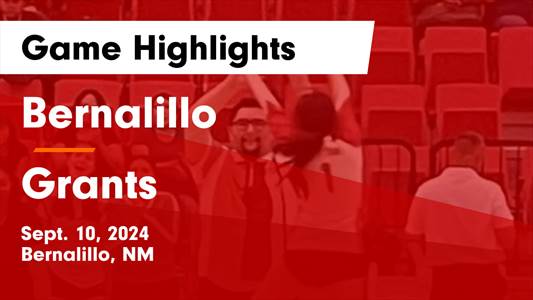 Volleyball Recap: Bernalillo Comes Up Short