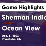Basketball Game Recap: Sherman Indian Braves vs. Ocean View Seahawks