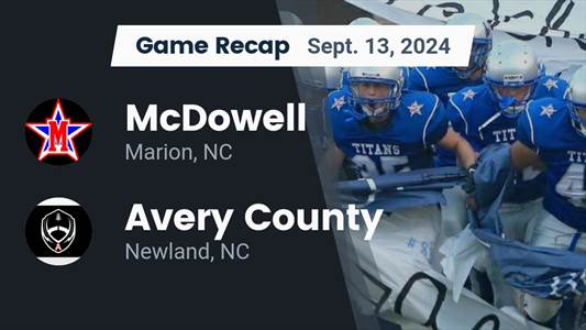 Football Recap: Avery County Piles Up the Points Against Rosman