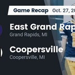 Football Game Recap: East Grand Rapids Pioneers vs. Coopersville Broncos