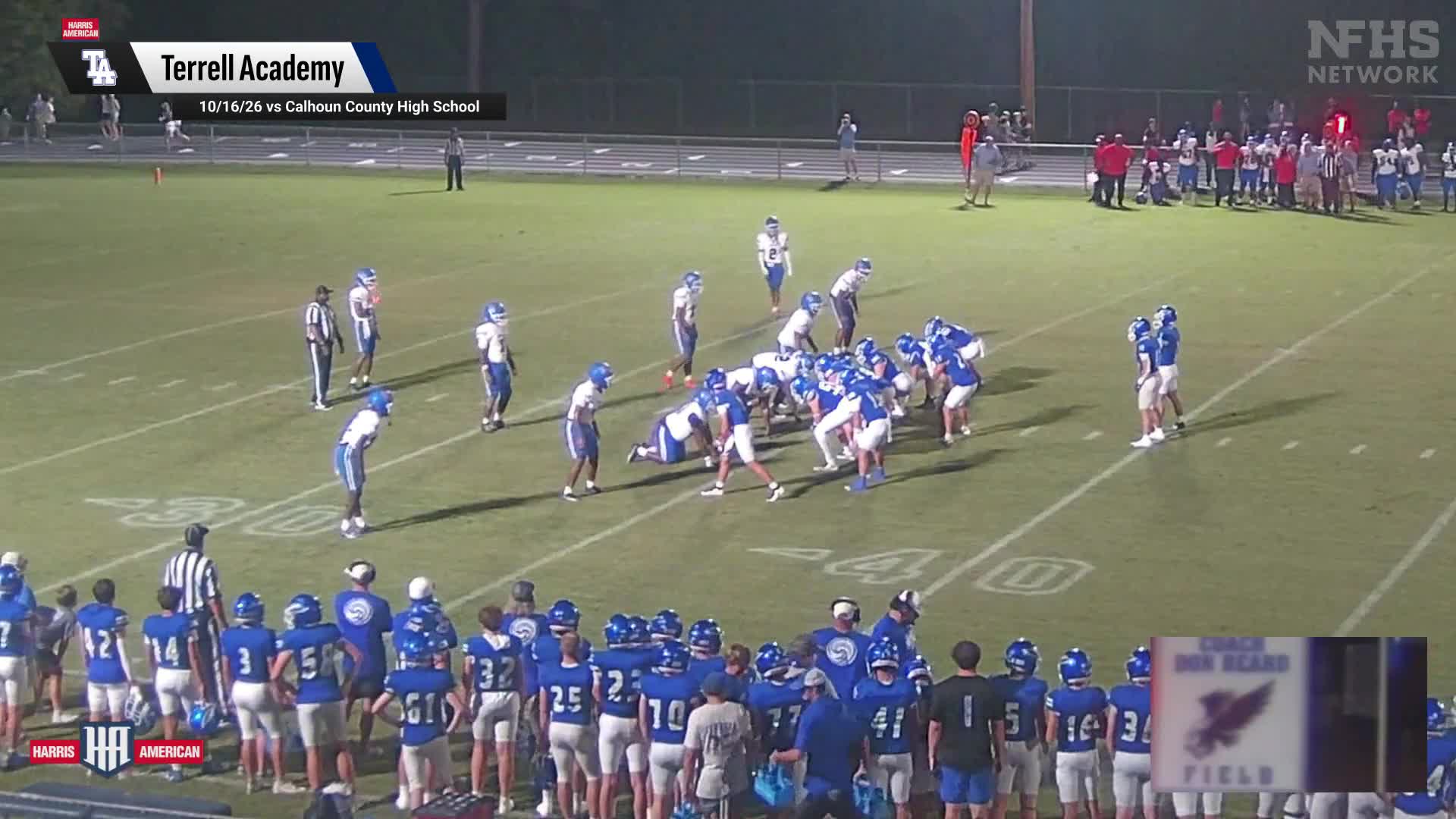 Football Recap: Bryse Peachey Leads Terrell Academy to Win