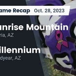 Football Game Recap: Sunrise Mountain Mustangs vs. Millennium Tigers