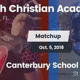 Football Game Recap: Canterbury vs. Faith Christian