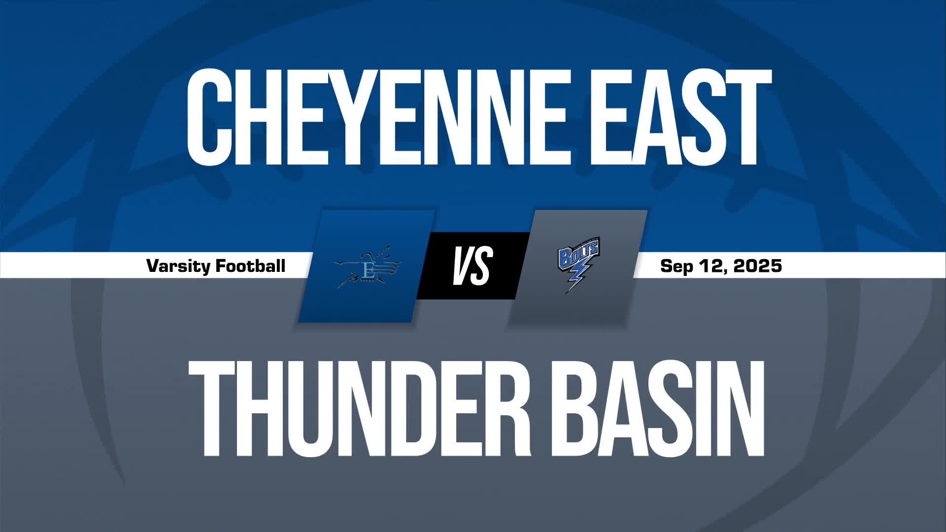 Football Game Preview: Thunder Basin Bolts vs. Rock Springs TIGE