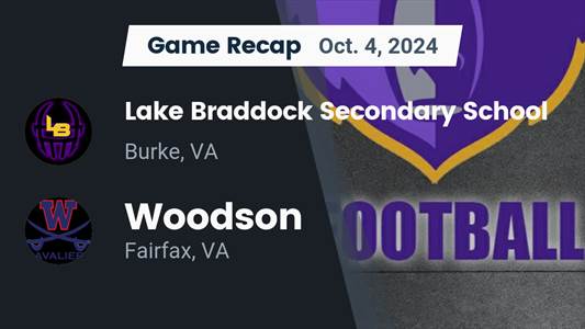 Football Recap: Lake Braddock Picks Up Fifth Consecutive  Win