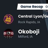 Football Game Recap: Okoboji Pioneers vs. Central Lyon/George-Little Rock Lions