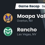 Football Game Recap: Rancho vs. Virgin Valley