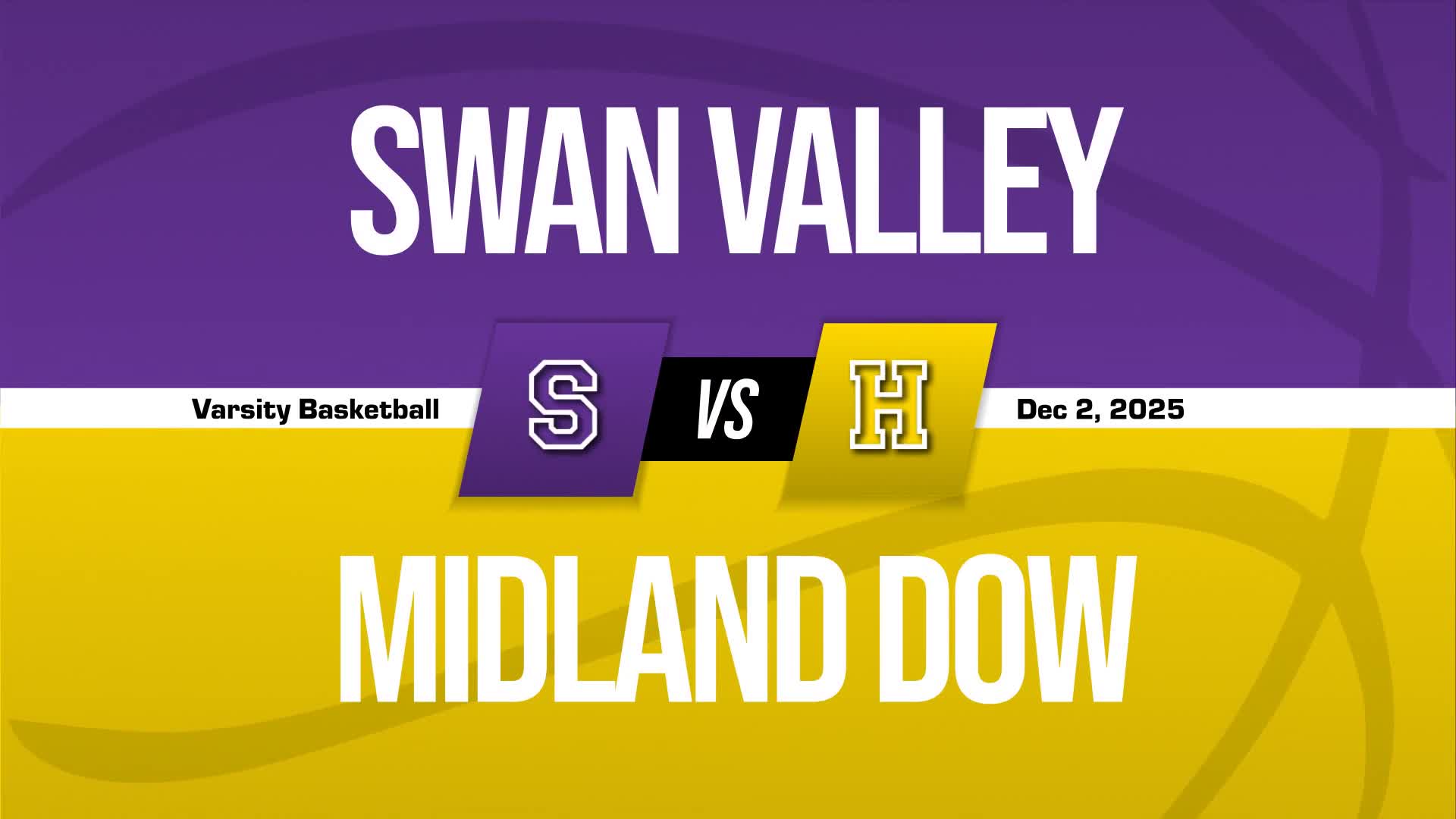 Basketball Recap: Dow Comes Up Short  at Home Against Swan Valle