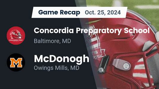 Football Game Preview: Concordia Prep Saints vs. Calvert Hall Ca