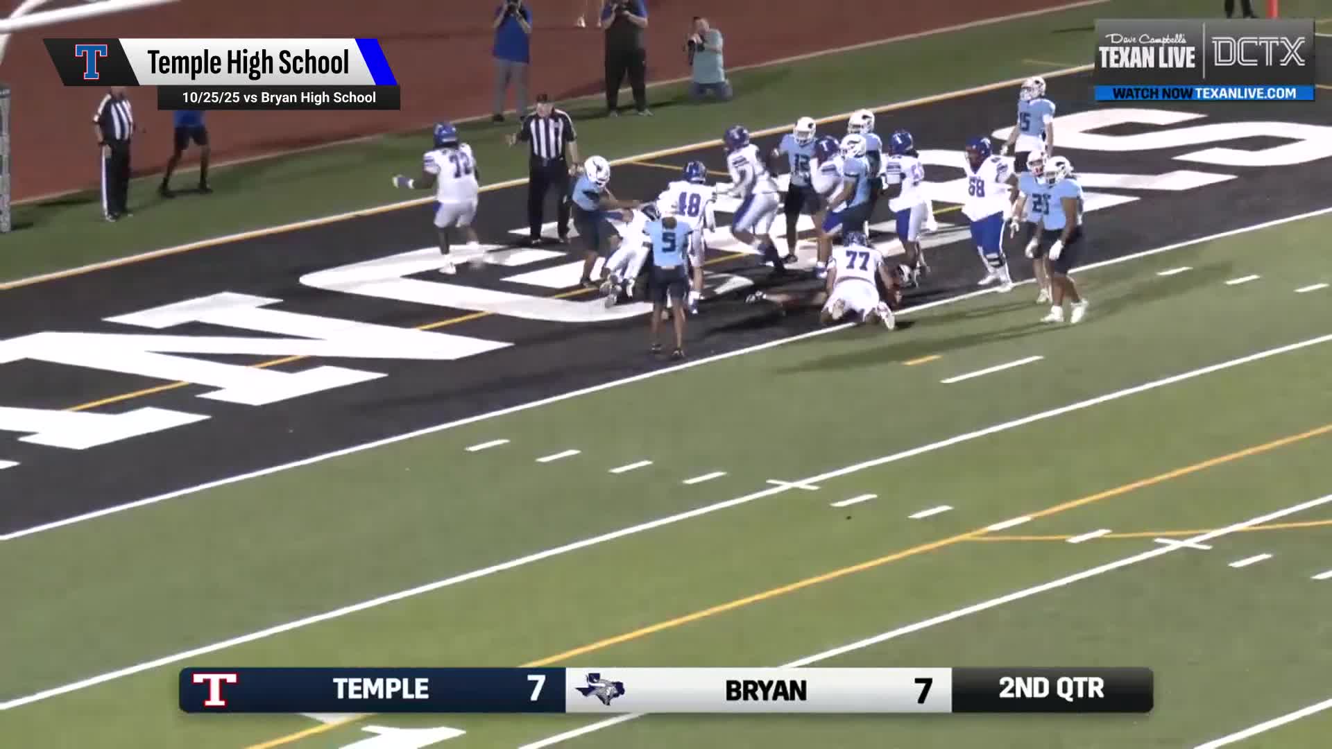 Football Recap: Temple Skates Past Copperas Cove with Ease + How To Watch