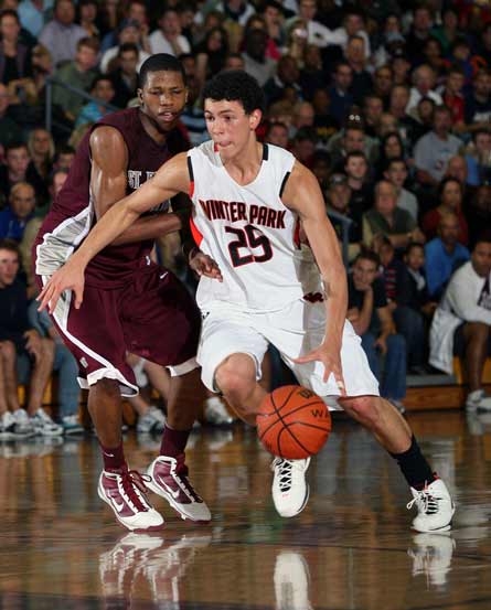 Rivers hit 15 of 24 field goal attempts en route to piling up 45 points in a win against nationally-ranked St. Benedict's Prep at the 2009 City of Palms Classic.