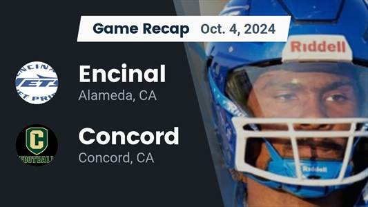 Football Recap: Concord Takes a Loss