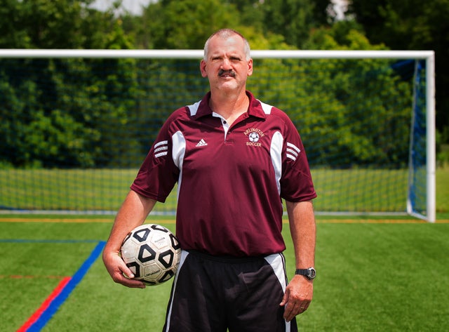 Head coach Craig Sanborn