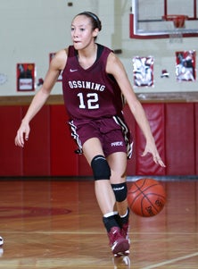Saniya Chong on the break.