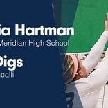 Softball Recap: Perry Meridian comes up short despite  Lydia Hartman's strong performance