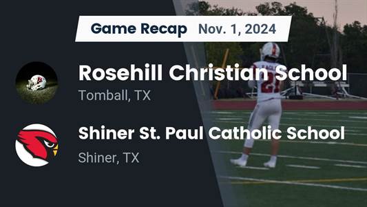 Football Game Preview: Rosehill Christian Eagles vs. Brazos Chri
