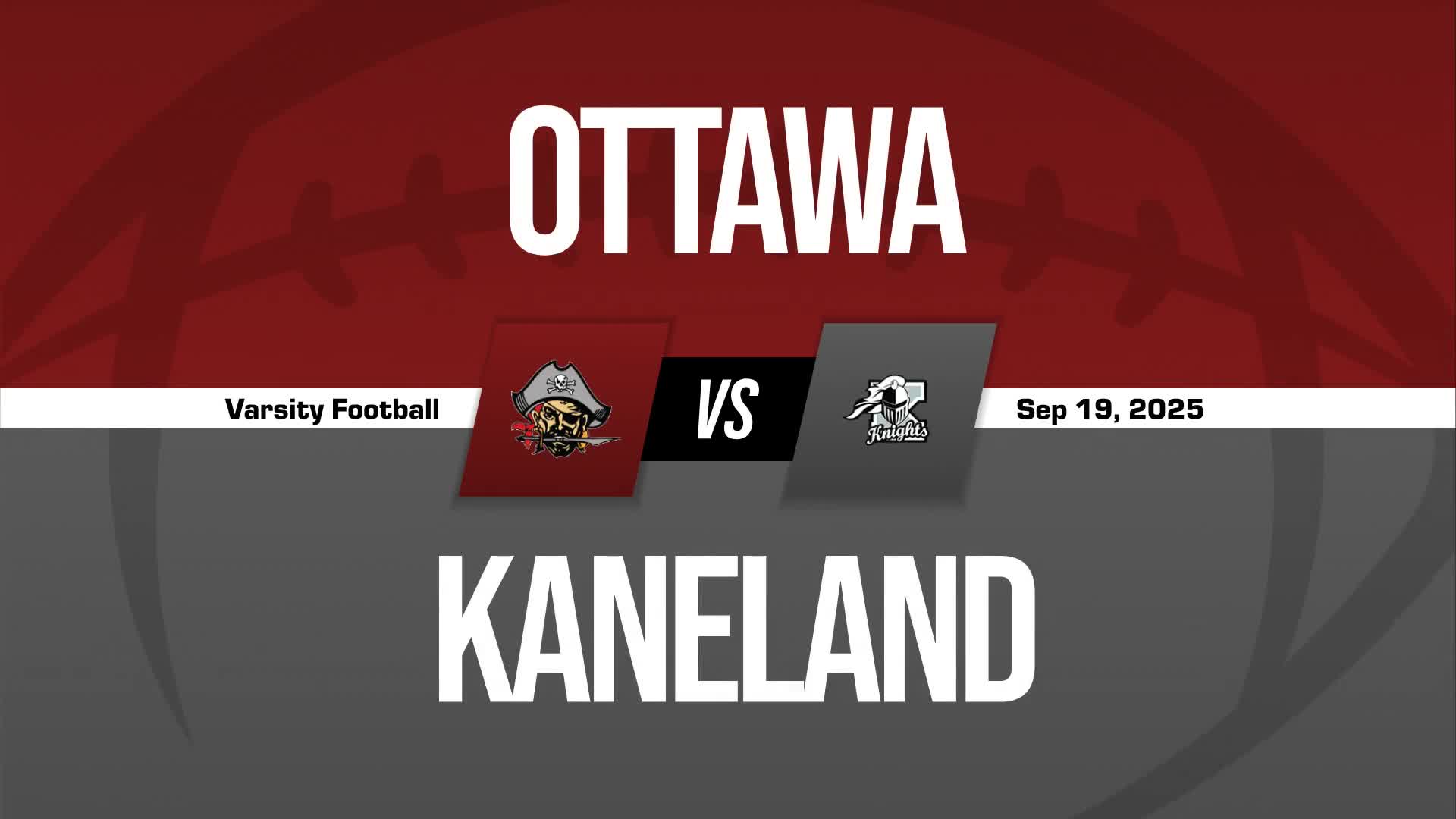 Football Recap: Kaneland's Undefeated Season over After Five Gam